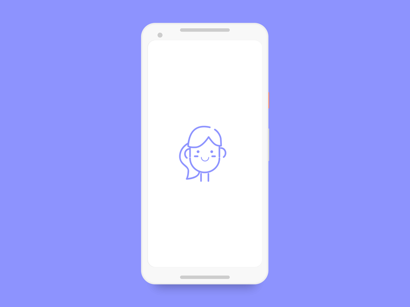 Troveskin - Delightful Interstitials loading progress lottie face scan animation beauty interaction app ui ux