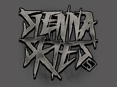 Sienna Skies handlettering lettering logo siennaskies type typo typography