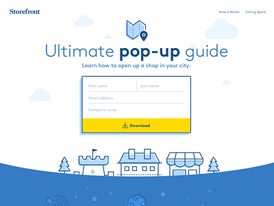 Pop-Up Guide pop up