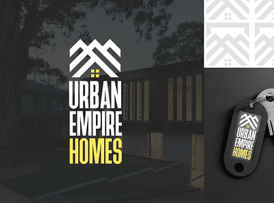 Urban Empire Homes Brand and Website brand branding design logo ui vector website