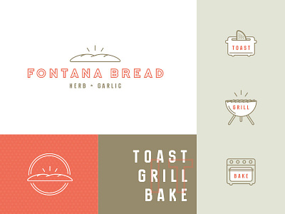 Fontana Bread Logo 1 brand bread logo rebrand