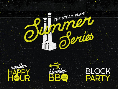 The Summer Series Promotions brand events print