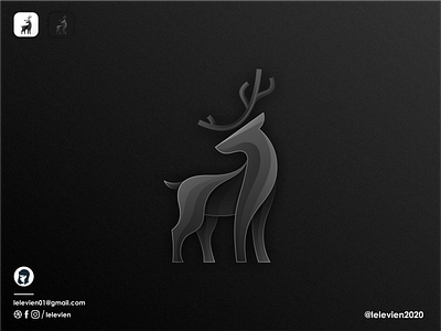 dark deer logo