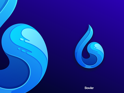 water logo design