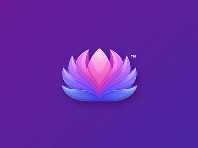 lotus mind brand branding business colorful cute design identity illustrator logo logodesign lotus mind simple yoga