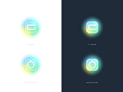 Colorful Icon Design app brand branding colorful design icon identity logo simple
