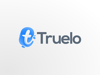 Truelo logo design app blue brand branding colorful design icon identity illustration logo simple ui vector website