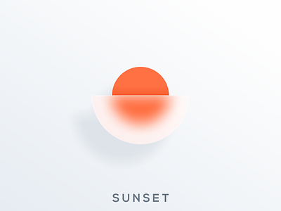 Sunset logo icon