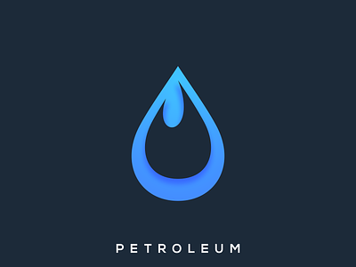 Blue Petroleum logo brand branding colorful design gas identity liquid logo oil petroleum simple