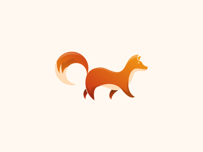 fox logo idea animal brand character chocolate cute design designer fox identity logo logodesign