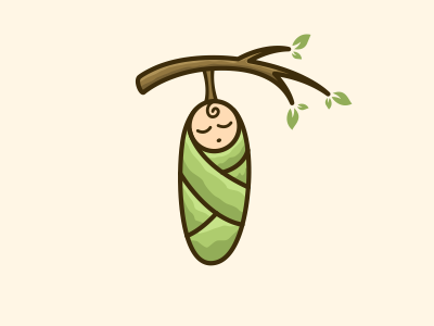 baby cocoon by Lelevien on Dribbble