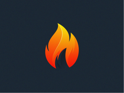 fire branding colorful design fire flame identity illustrator logo logodesign simple