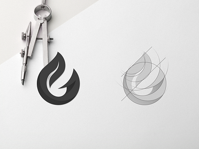 G + leaf black branding design designer identity illustrator logo logodesign simple