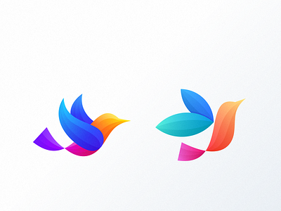 which one do you prefer? app icon bird brand branding character colorful cute design designer icon identity logo logodesign ui ux