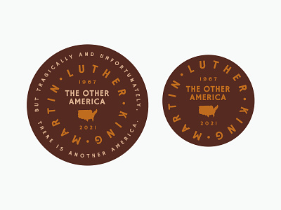 MLK: The Other America badge blacklivesmatter custom equality illustration justice lockup logo minneapolis mlk type typography