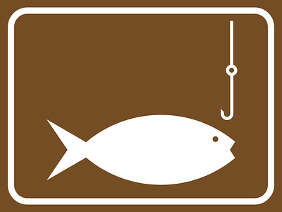 fisk fish illustration lake superior logo minneapolis minnesota sign