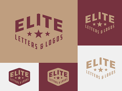 ELL Reject badge ddc elite emblem letters lockup logo logos minneapolis stars wip