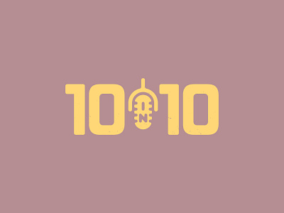 10 In 10 10 interview lockup logo mic microphone ten