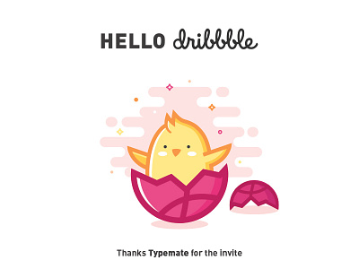 Hello Dribbble first shot hello dribbble