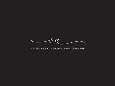 Arina Alexandrova photography logo photography wedding wedding photography