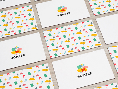 Homfer furniture logo pattern