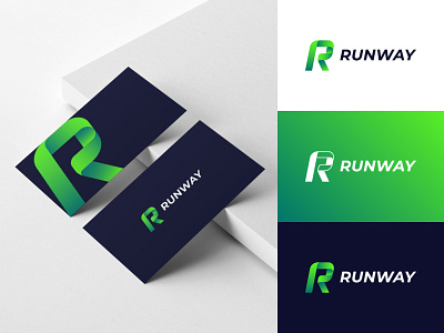 Runway brand design brand identity branding businesscard corporate identity design fast letter logo logodesign logotype mark r run runway vector