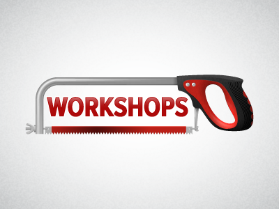 Workshops design hacksaw icon saw workshop