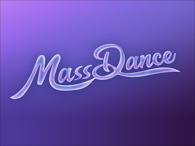Massdance logo design branding logo