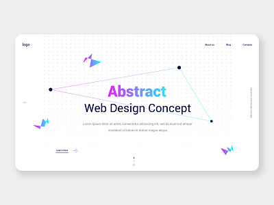 Web design concept