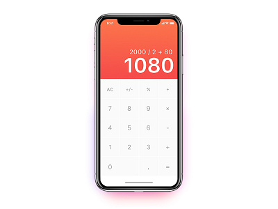 Calculator - Daily UI #04