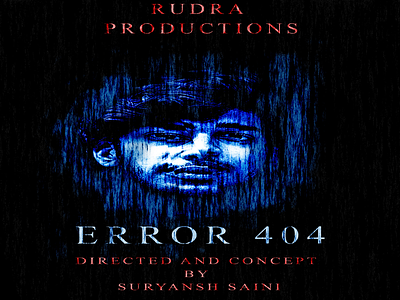 Error 404 Movie Poster design graphic design illustration movie poster vector