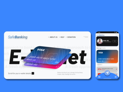 A UI for better banking managment. 3d branding graphic design logo ui