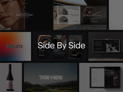 Side By Side Studio branding design graphic design layout portfolio typography