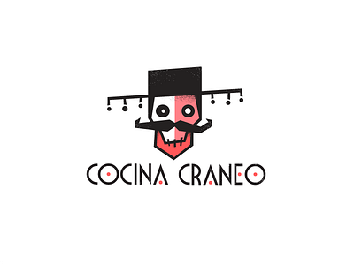 Cosina Craneo branding color logo logotype spanish type