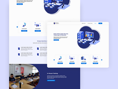 CyberArmy Academy - Landing Page Online Courses