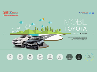 Toyota Astra Finance ui ux