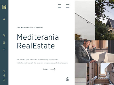 Mediterania Real Estate ui ux