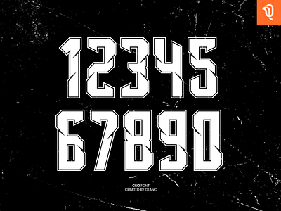 Football Jersey Number Font  Number fonts, Jersey font, Graphic