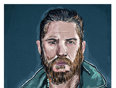 TOM brush character digital digital painting digitalart drawing dribbbleshot strokes