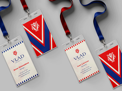 Vlad Education ID-Cards branding design graphic design identity logo