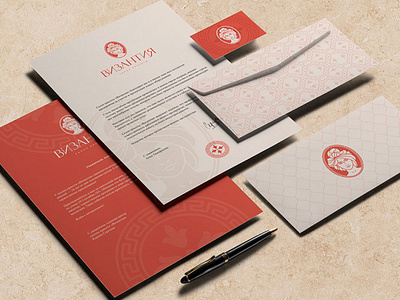 Byzantine branding identity