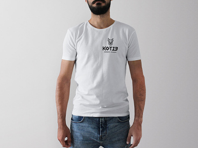 KOT13 T-shirt barber branding design graphic design identity logo t-shirt typography