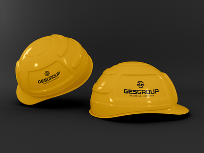 GESGROUP Construction Company branding construction design graphic design identity logo typography