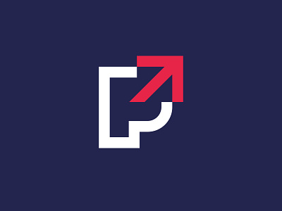 Pursuit branding graphic design logo p logo pursuit