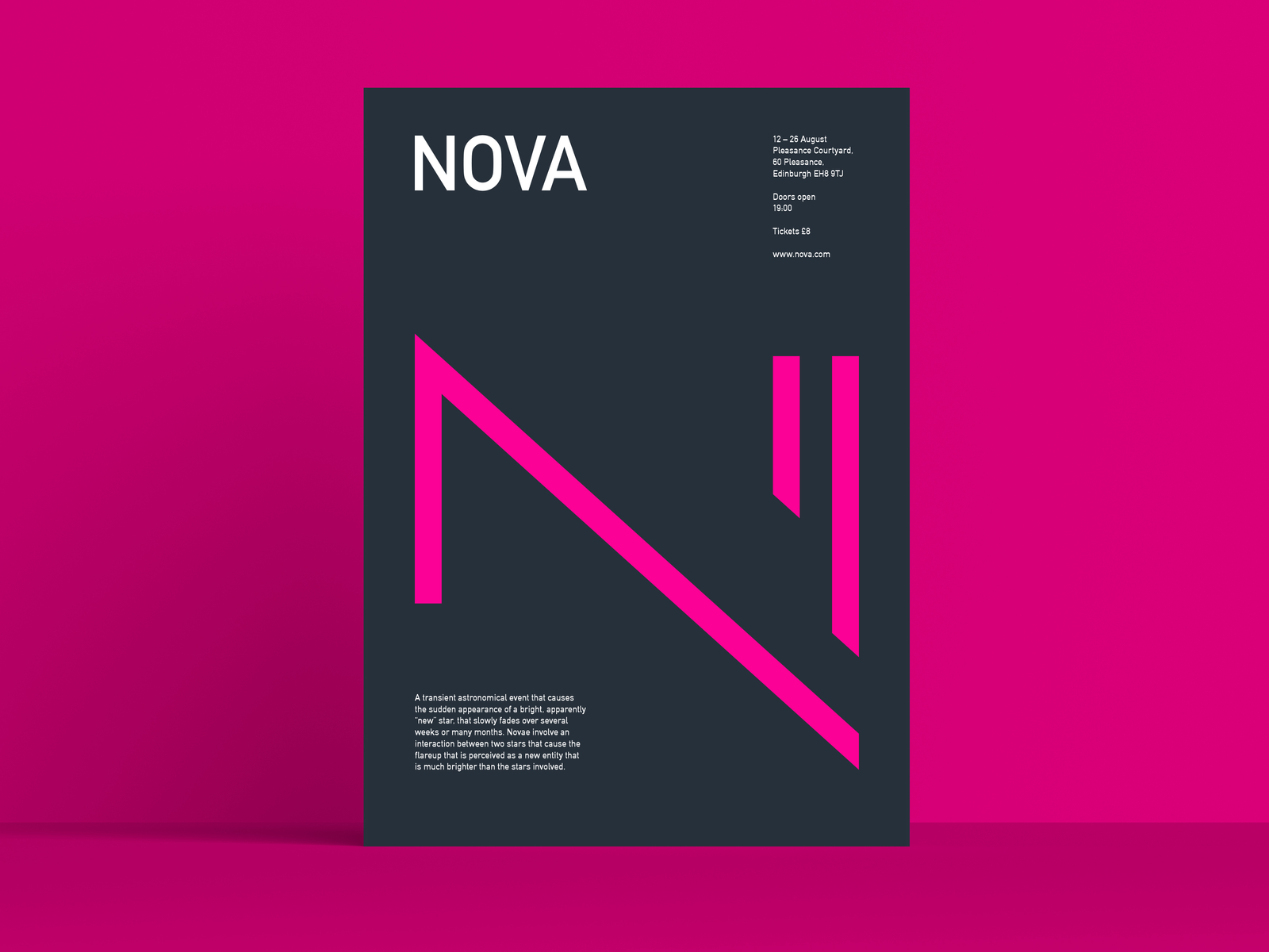 Nova Poster by Simon Crawford on Dribbble