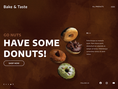 Donuts Delight - Product Design - Social Media adobe illustrator