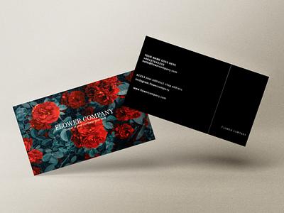 FlowerCompany Business Card 3d 3dart abstract adobe app brandcards branding business card businesscard cards design digital graphic design graphiccarddesign illustration logo typography ui uidesign vector