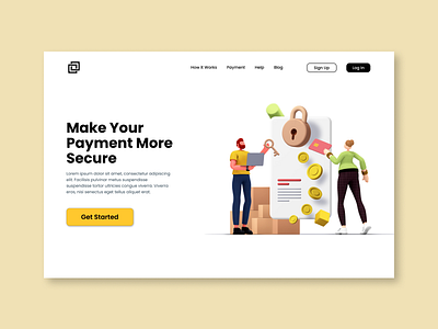 Day - 003 | Landing page | #DailyUiChallenge