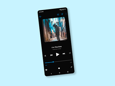 Day - 006 | Music Player | #DailyUiChallenge dailyuichallenge design figma graphic design ui ux