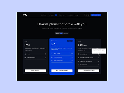 Day - 012 | Pricing Page | #DailyUiChallenge